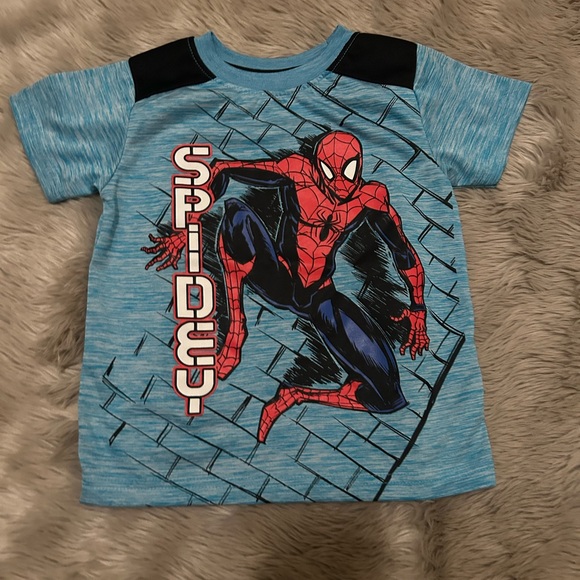 Other - Blue Spider-Man Graphic T-Shirt & Shorts